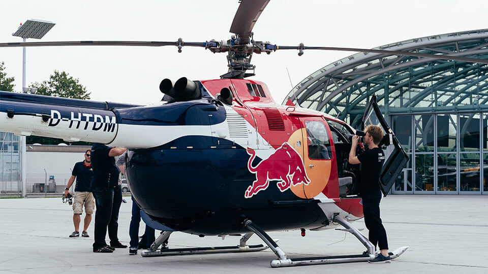 serviceplan agency falling for innovation red bull skydiving action extreme sports film 360 video vr virtual reality
