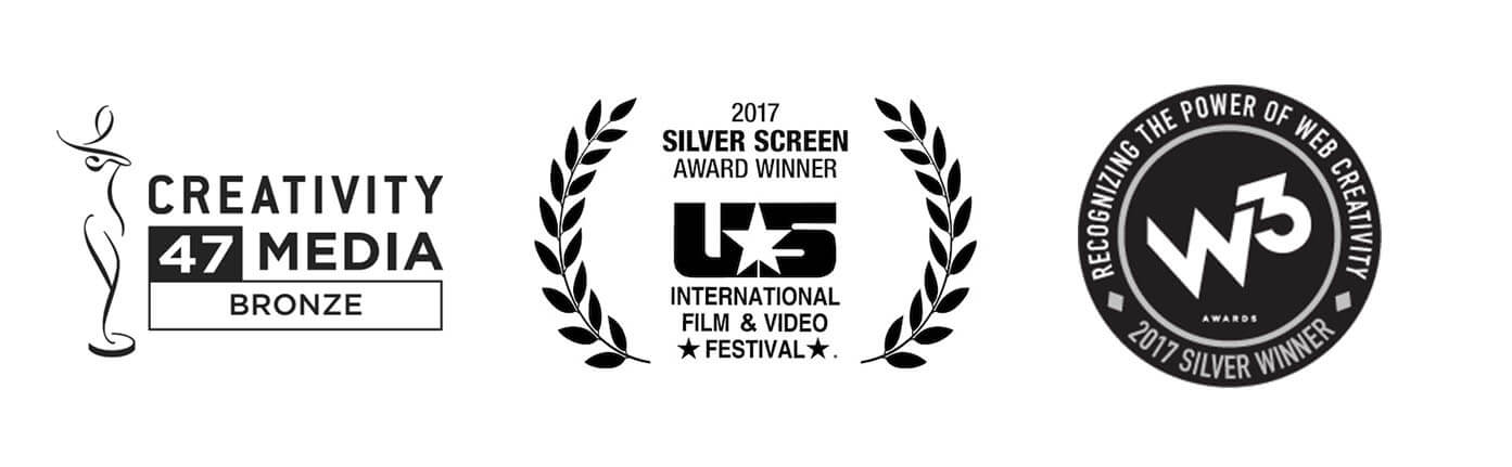 mindconsole creativity media bronze silver screen award film video w3 2017 silver winner